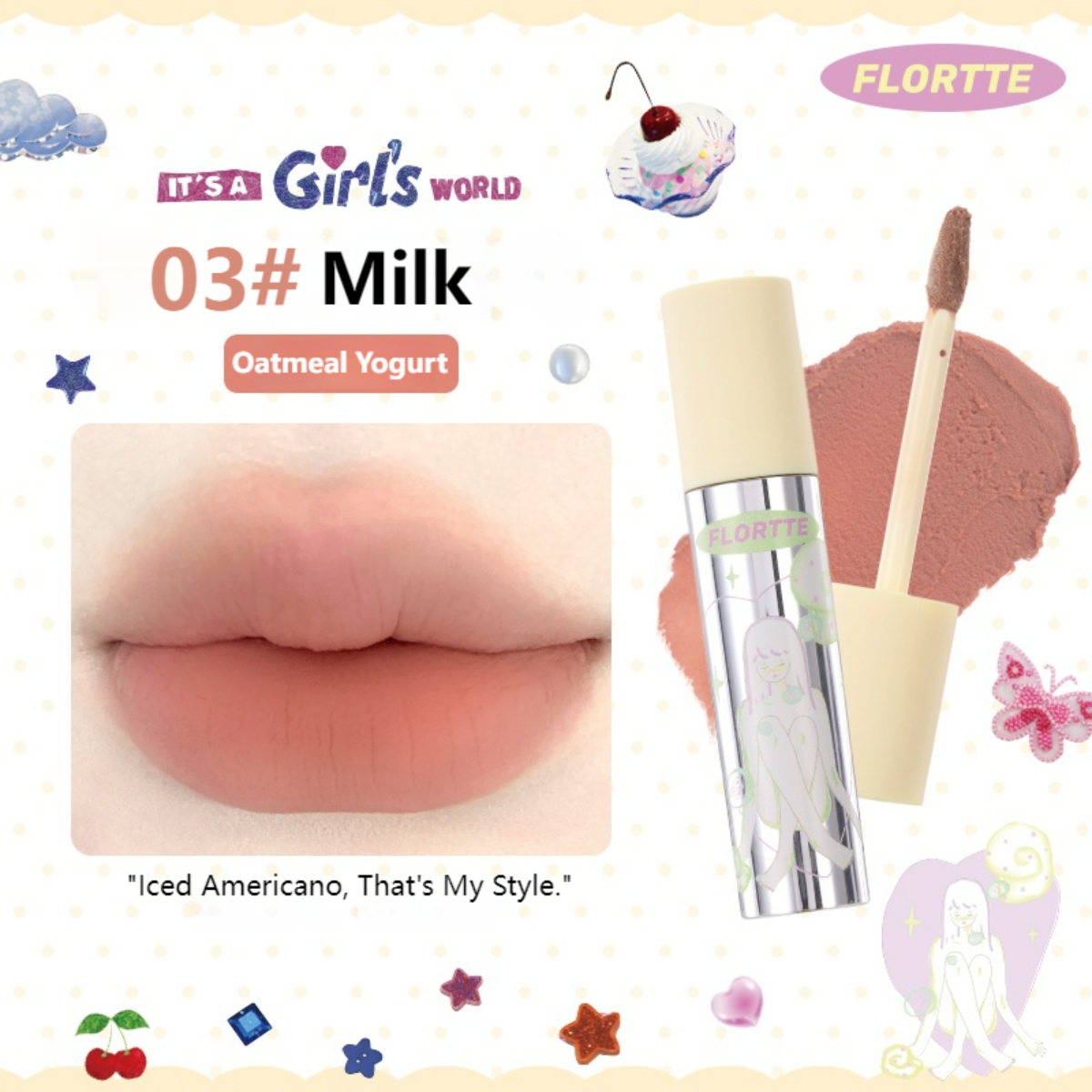 Collection of Wackky Girl's World Lippencreme in a gallery layout